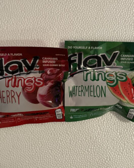 Flav Rings Sour Gummy Bites 600MG